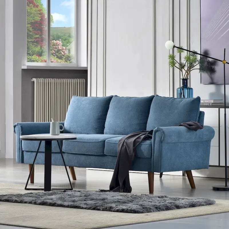 OVIOS Upholstered Mid-century Sofa