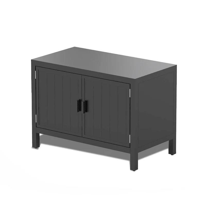 Outdoor Kitchen Island With Storage(no include stool)