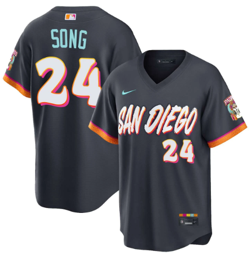 Sung-Mun Song San Diego Padres City Connect Stadium Jersey