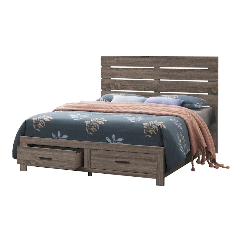 2-drawer Platform Storage Bed