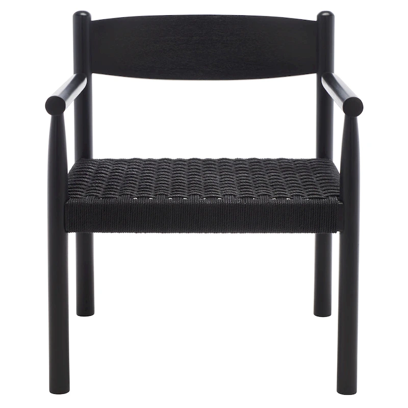 SAFAVIEH Couture Matisha Danish Rope Accent Chair - 24.75 W x 24.75 L x 30 H - 25Wx25Dx30H