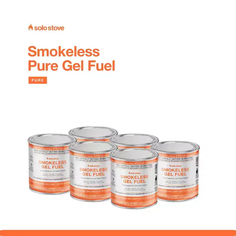 Solo Stove 12.3oz 6pk Pure Gel Fuel