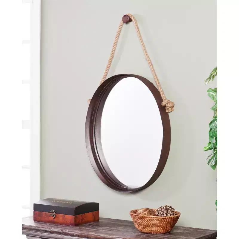 Melissa Decorative Mirror - Red - SEI