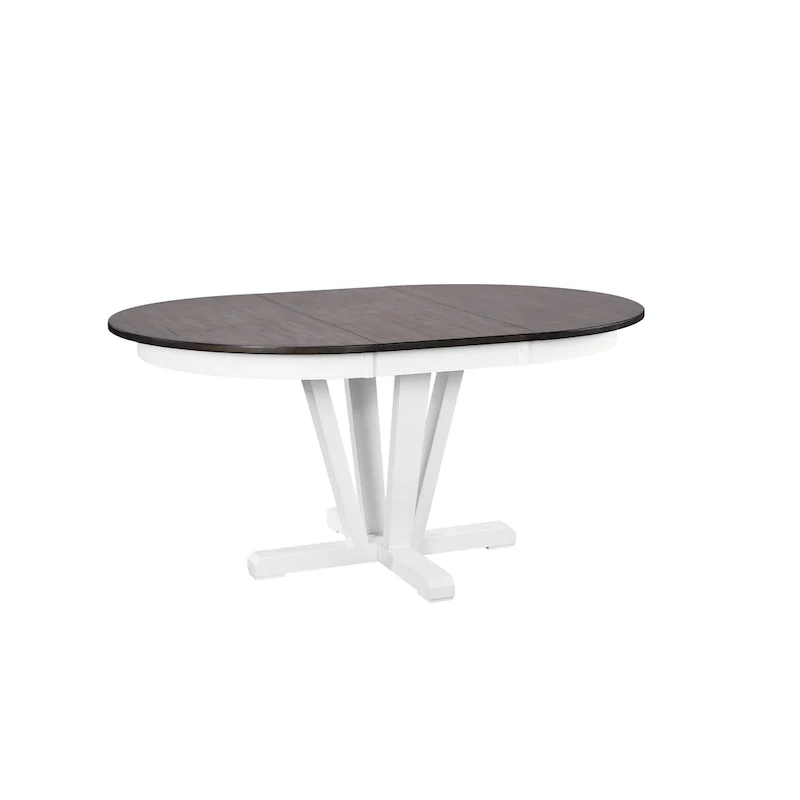 Shadow Grey/ Snow White 5-Piece Hudson Dining Set