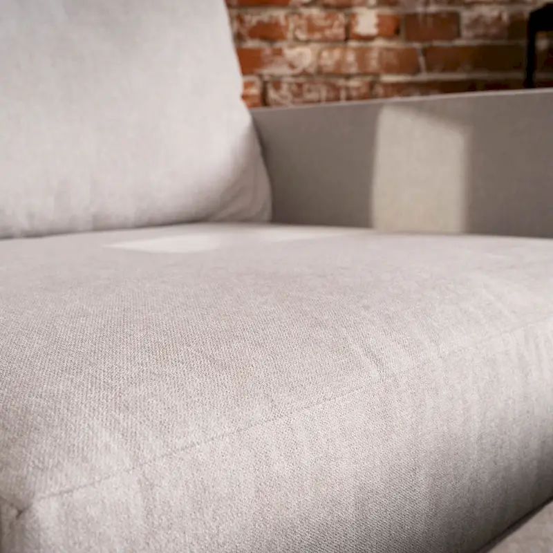 Flex 99 Upholstered Modular Sofa with Bumper Ottoman - 101 x 35 x 37