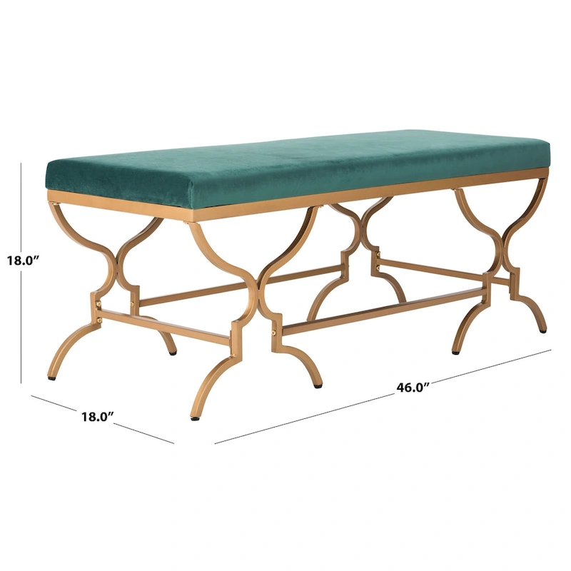 SAFAVIEH Ottilia 46-inch Bench - 46  x 18  x 18  - 46Wx18Dx18H