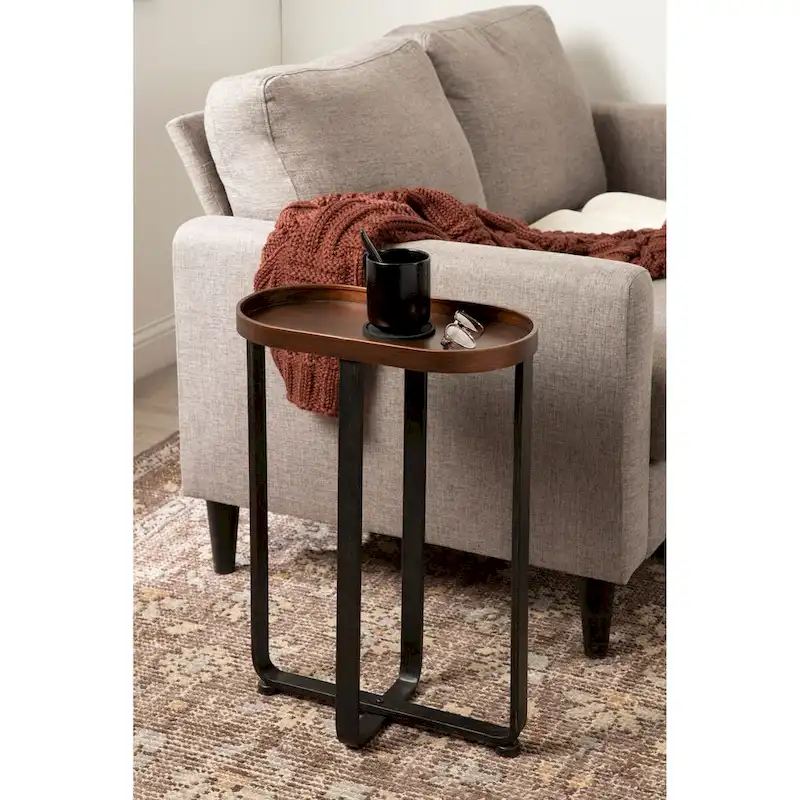 Kate and Laurel Zabel Capsule Metal Side Table