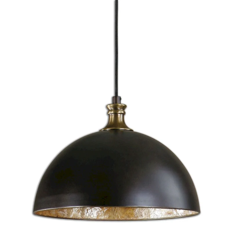 Uttermost Placuna 1-light Pacific Bronze Pendant