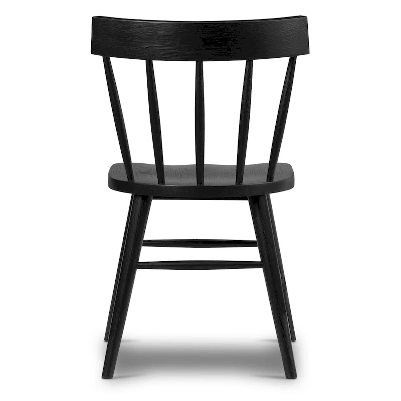 Hava Dining Chair - Solid Oak Wood with Spindle-Back
