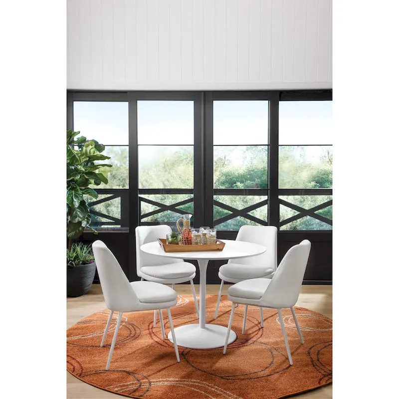 41.25 x 41.25 Flower Round Dining Table