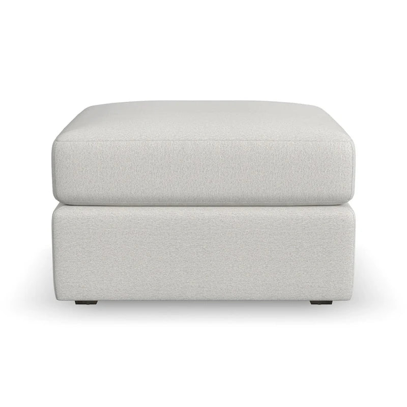 Flexsteel Fabric Ottoman in Light Tan