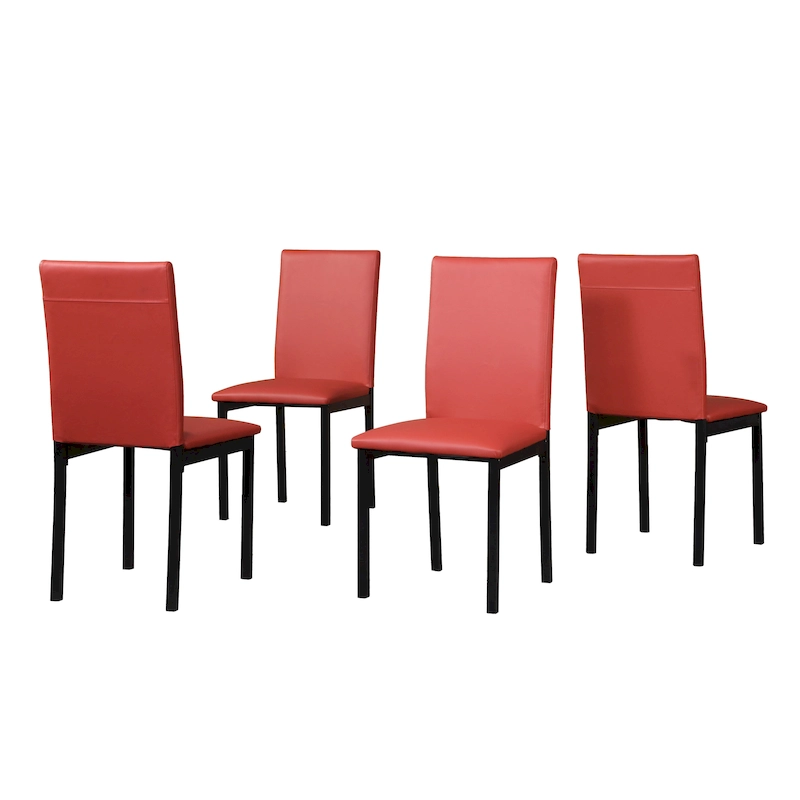 Roundhill Furniture Citico Metal 5-PC Dinette Set
