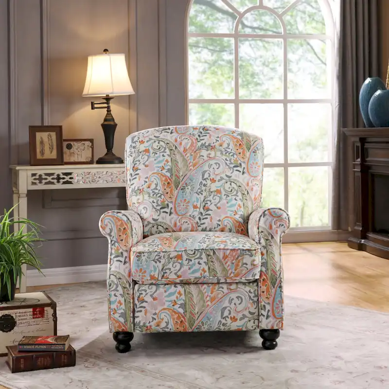 Push Back Recliner Chair - Single Seater