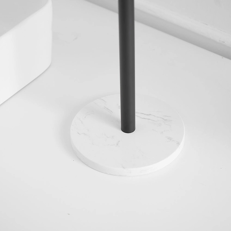 T-Shape Towel Rack With Natural Marble Base