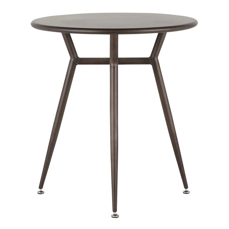 Carbon Loft Barton Industrial Round Dinette Table