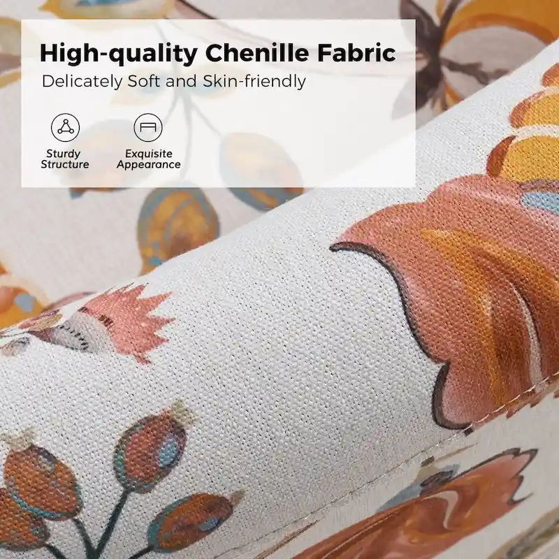 Erkenbald Modern Slipcovered Swivel Chair with Removable Cushion Set of 2 by HULALA HOME