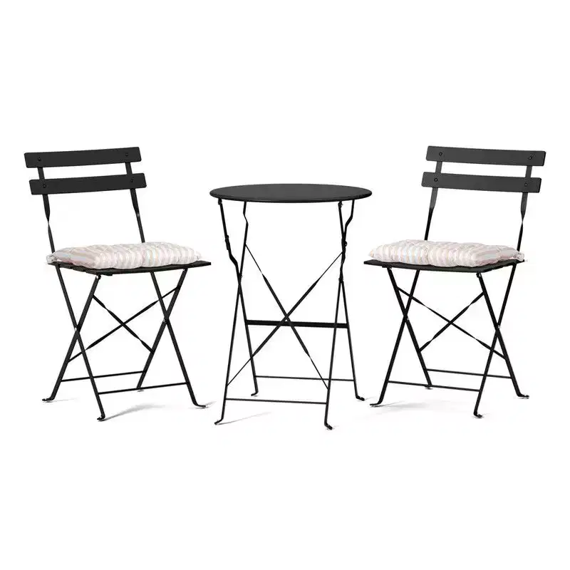 Karl Home 3-Piece Patio Dining Set With Seat Cushions