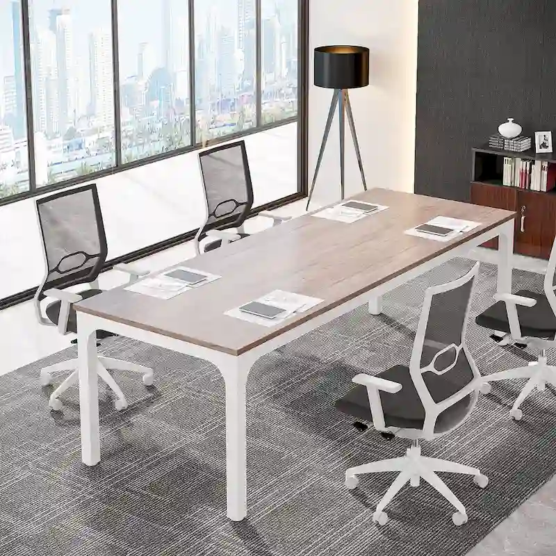 6.5FT Rectangle Conference Meeting Seminar Business Table