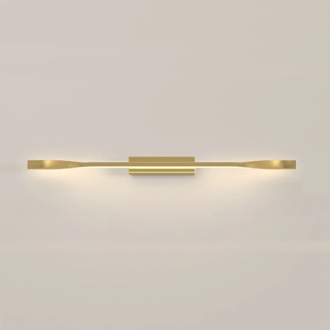 Modern Linear Wall Sconce with Silica Gel Shade