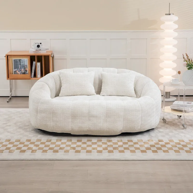 59.06 Lazy Sofa Durable Comfort Lounger High Back