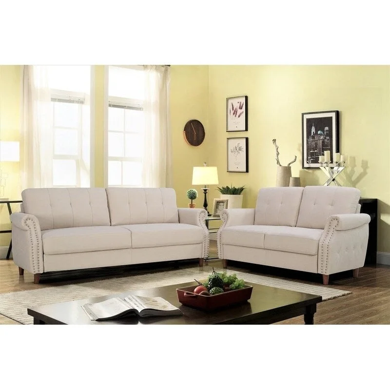 Living Room Accent Chair and Ottoman