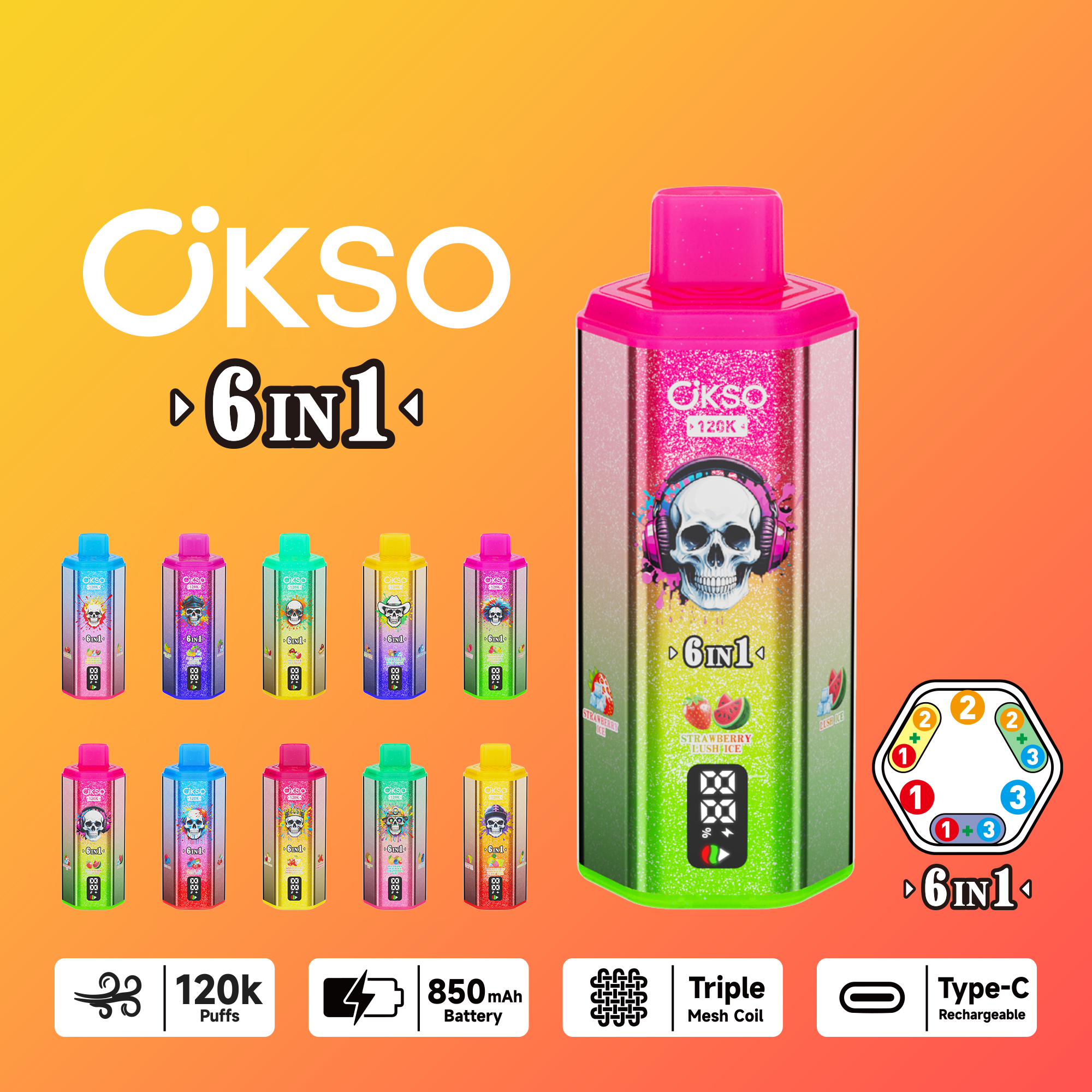 OKSO 120000 - 6IN1