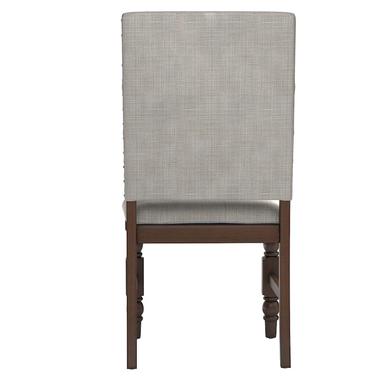 Flatiron Nailhead Upholstered Dining Chairs (Set of 2) by iNSPIRE Q Classic