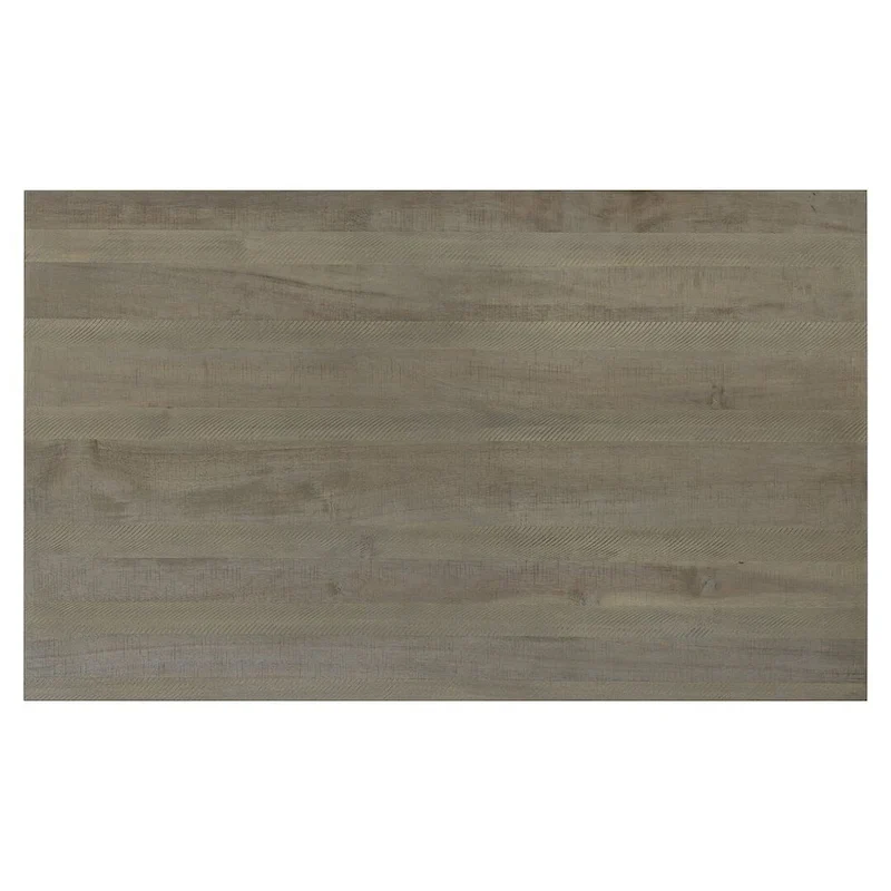 60 Farmhouse Rectangular Dining Table with 4 Upholstered Chairs and Bench