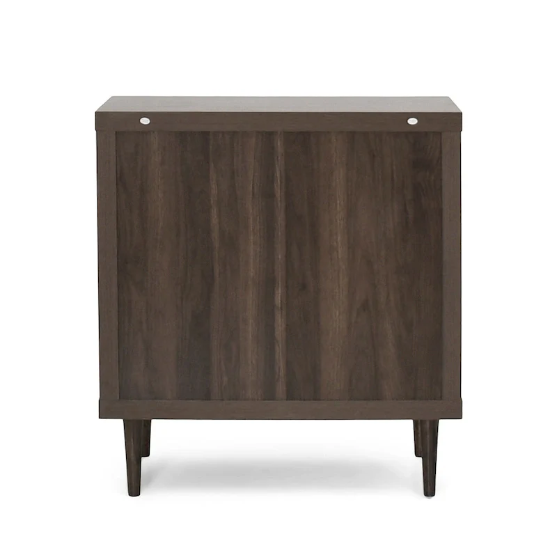 Walnut / Walnut+White / Gray Maple Mid-Century Modern 3-Drawer Chest – Single
