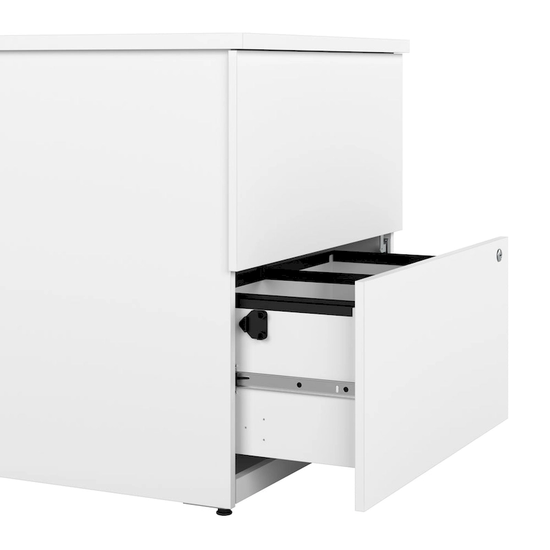 Logan 28W 2 Drawer Lateral File Cabinet by Bestar