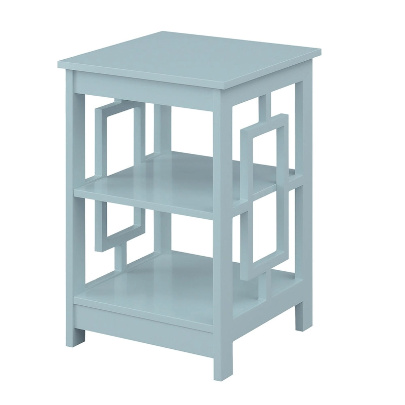 Convenience Concepts Town Square End Table with Shelves
