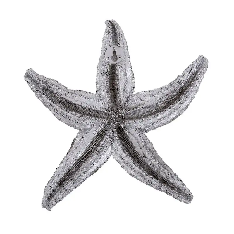 Allan Andrews Deep Pewter Coastal Starfish Wall Art (Small)