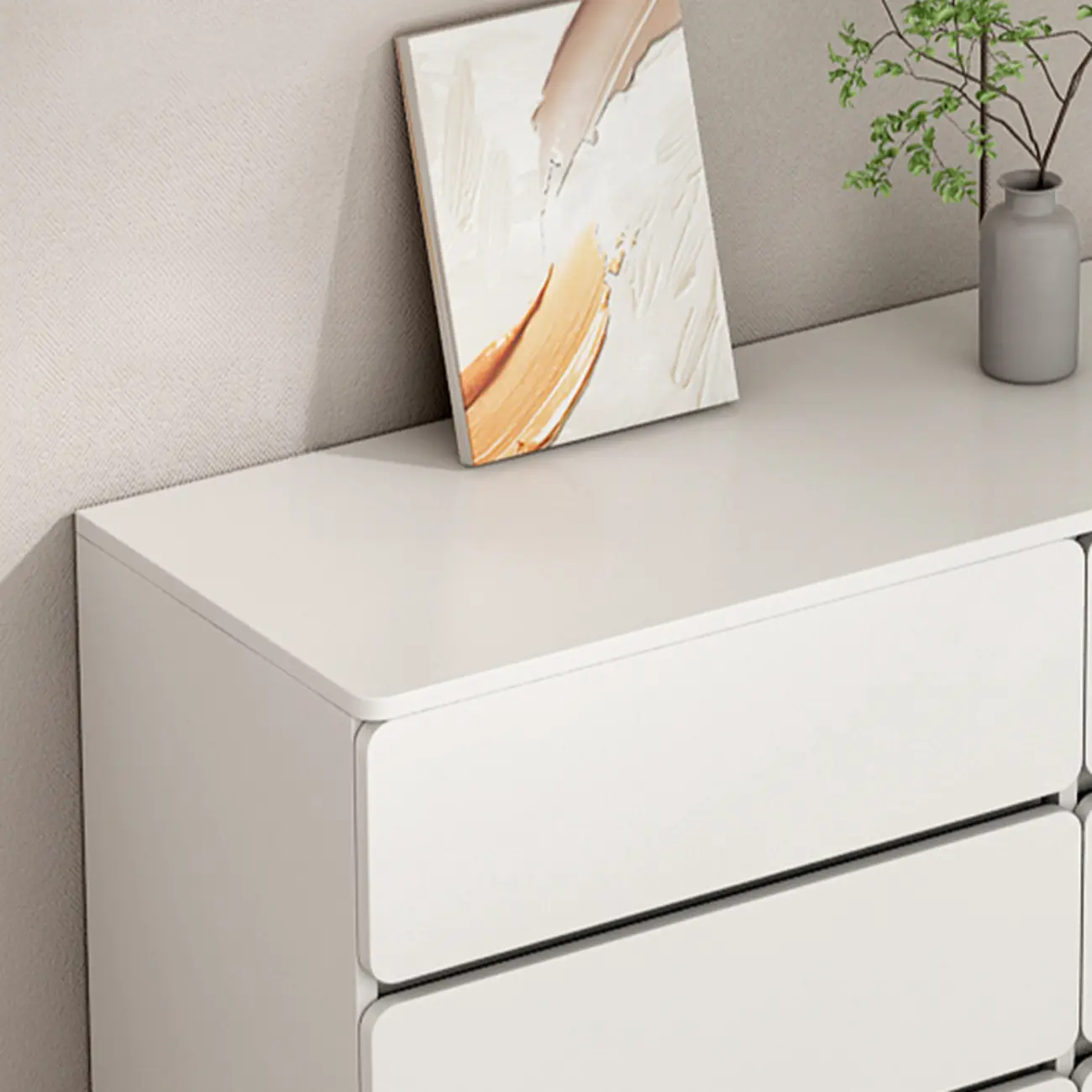 Artistic Rectangle Accent Chests with Free Standing Design