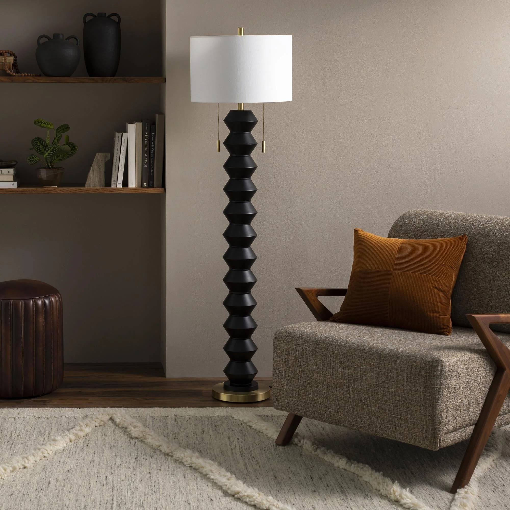Livabliss Rogow Modern Accent Floor Lamp