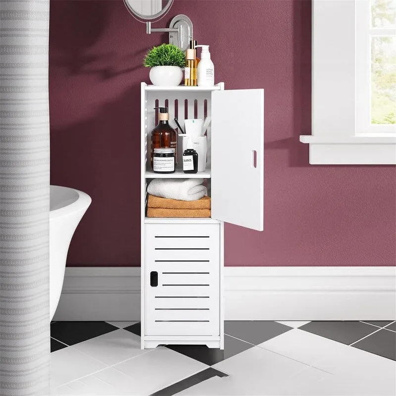 Small Waterproof Bathroom Cabinets Free Standing - 8.7 D x 8.7 W x 29.5 H