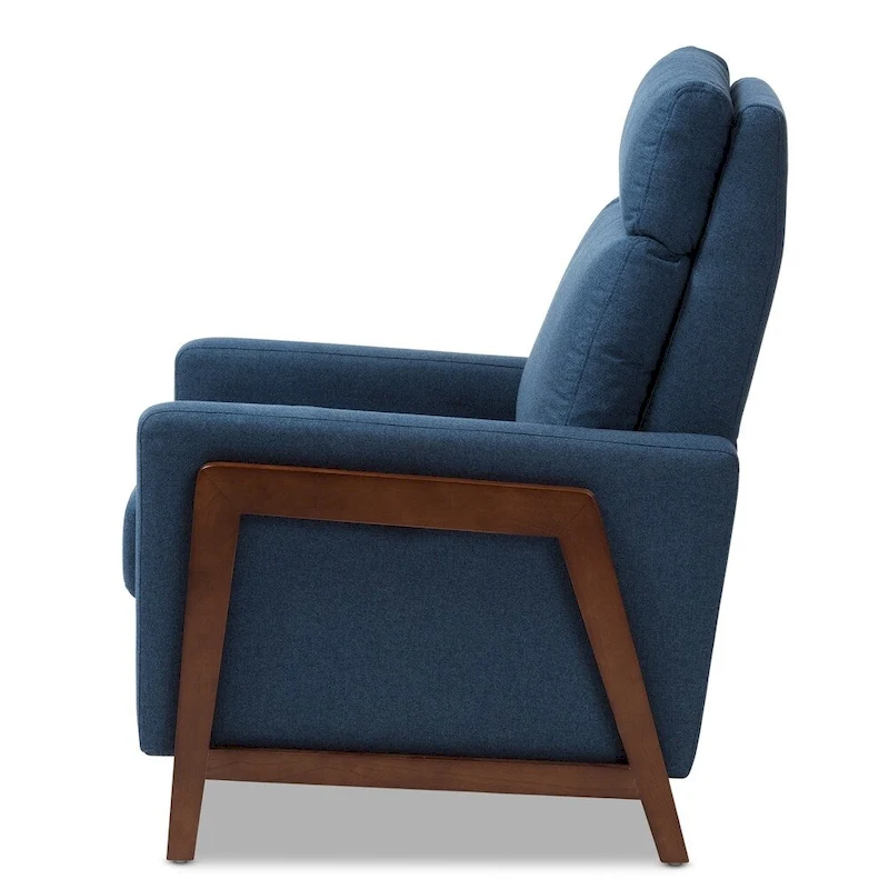 Mid-century Fabric Recliner by Baxton Studio