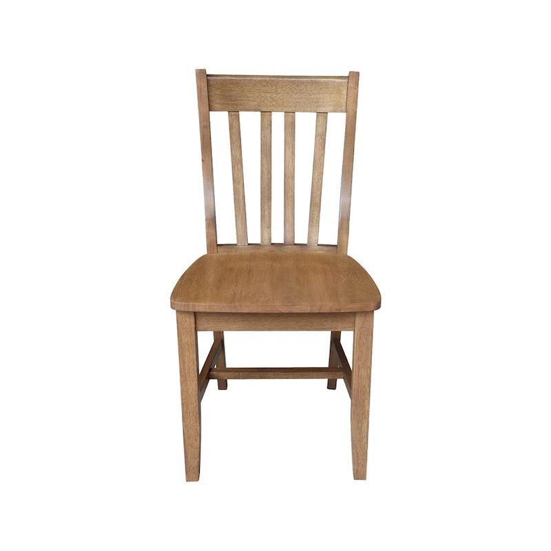 Copper Grove Quince Solid Wood Schoolhouse Chairs, Set of 2