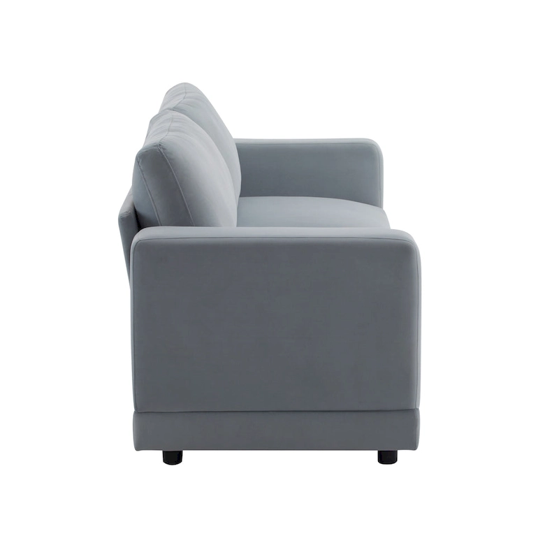 Christopher Knight Home - Grace 81 Modern Upholstery Sofa Loveseat with Square Arms