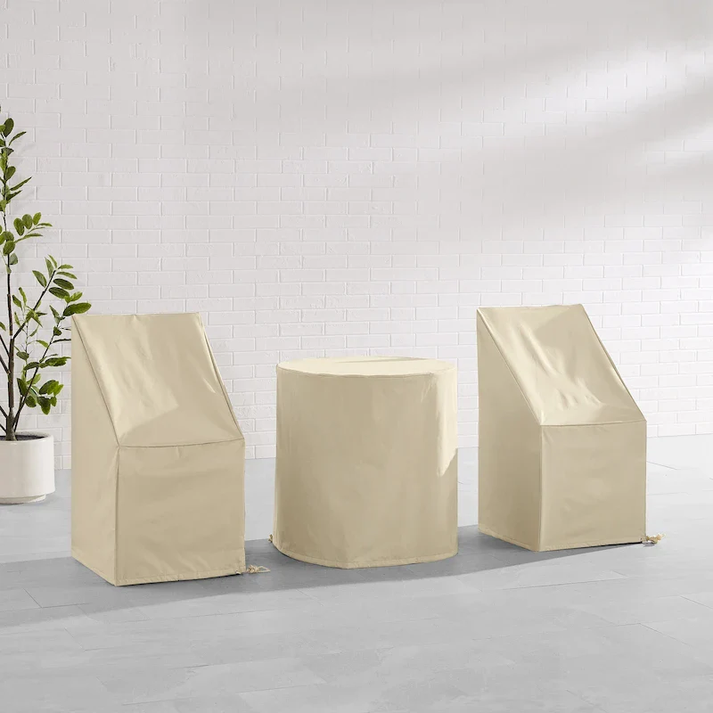 Crosley 3Pc Outdoor Bistro Furniture Cover Set