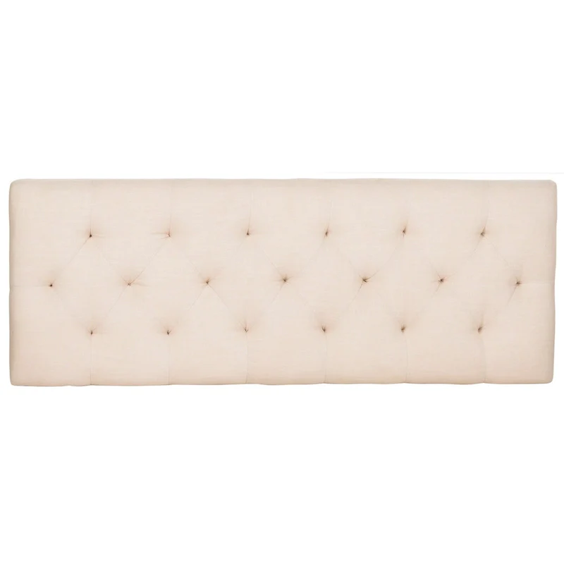 French Brasserie Tufted Rubberwood Bench in Rustic Oak Finish — 47
