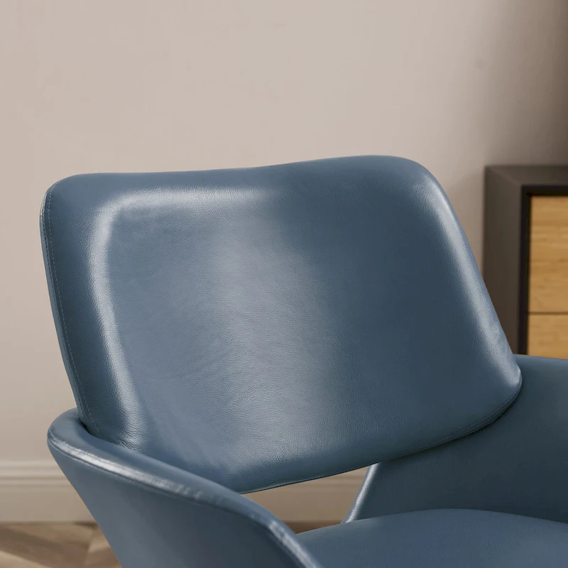 Art Leon Modern Swivel & Adjustable Home Office Accent Arm Chair