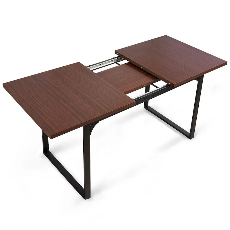 AVAWING Wood Dining Table