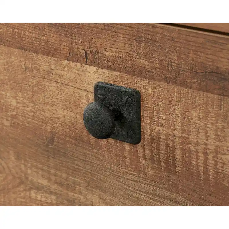 Station House Lateral File Etched Oak