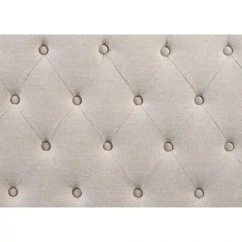 Furniture of America Tilly Button Tufted Fabric Upholstered Bed
