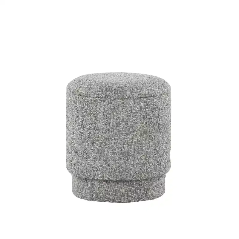 LumiSource Marla Upholstered Ottoman Set Fabric