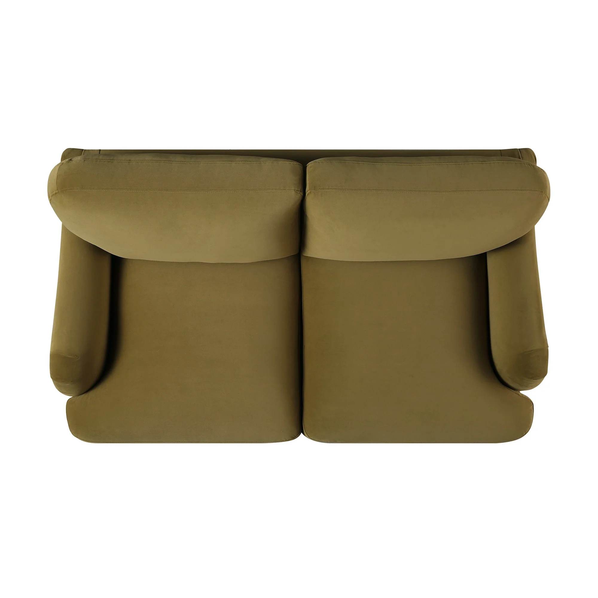 Fudge Velvet Sofa, 2-Seater