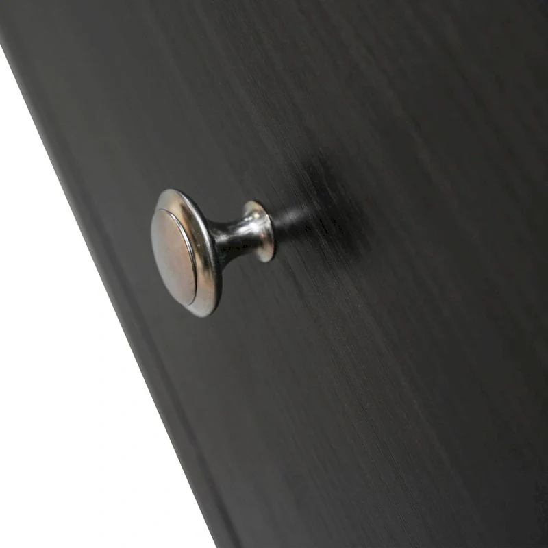 Rochester 2-Drawer 4-Shelf TV Stand Credenza with Iron Legs