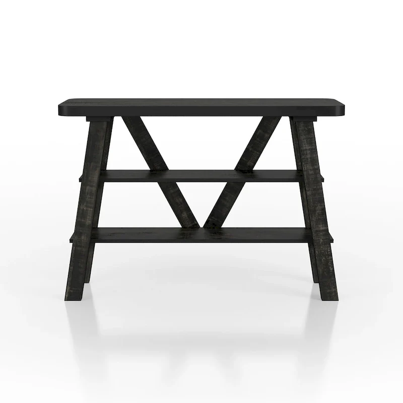 47-inch 2-Open Shelf Console Table