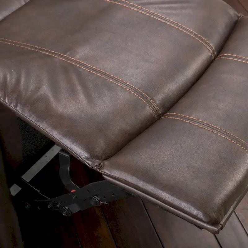 Charlie Bonded Leather Glider Recliner