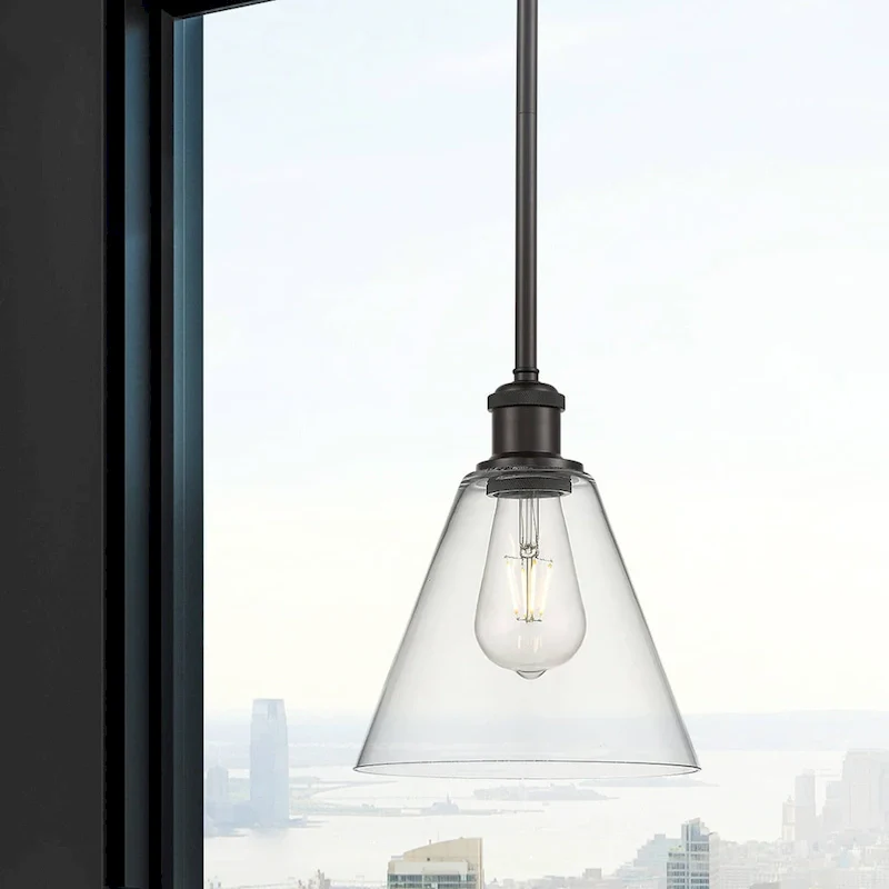 Innovations Lighting 516-1S-10-8 Berkshire Pendant Berkshire 8  Wide